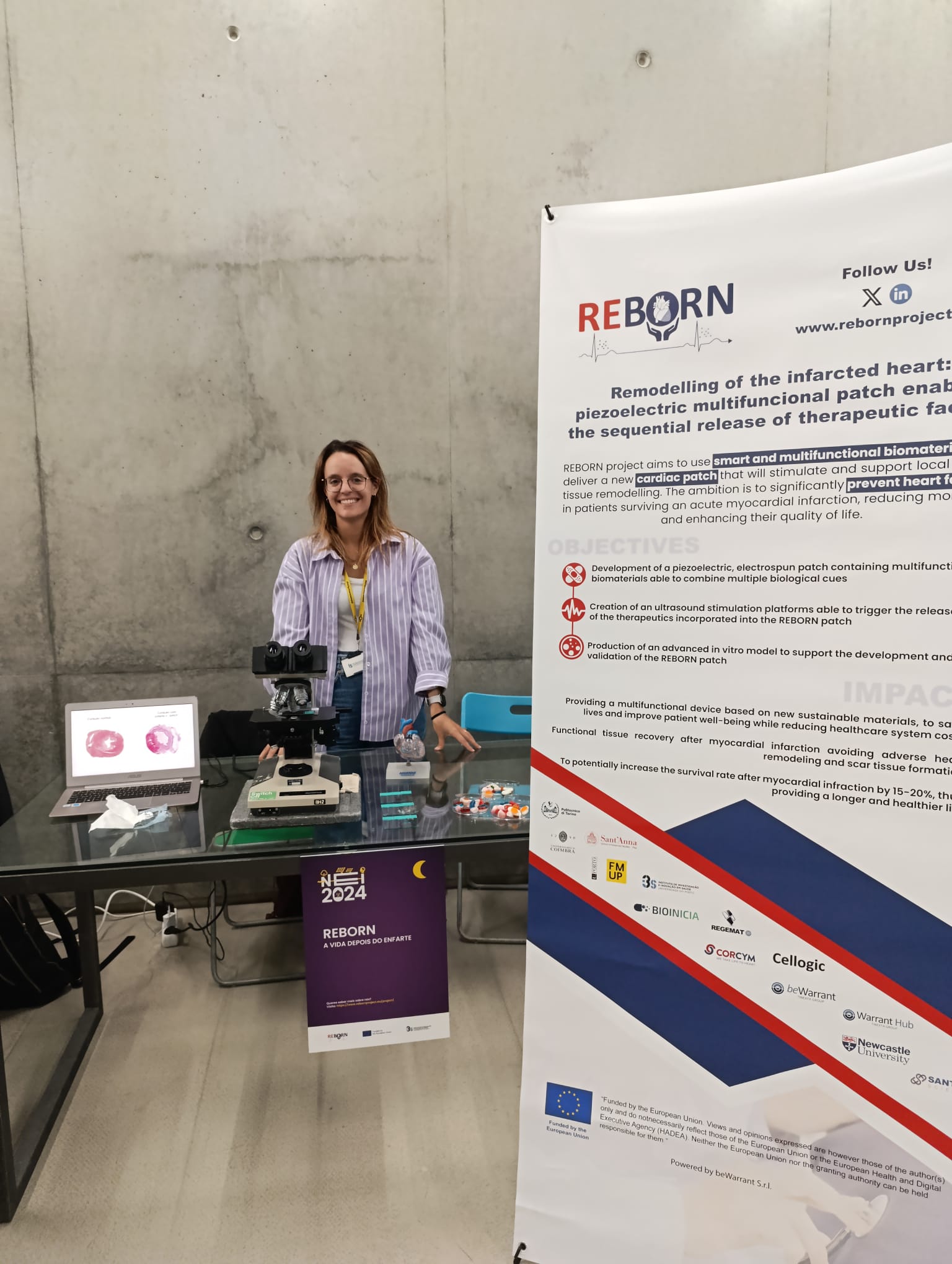 Reborn presentation at European Researchers night